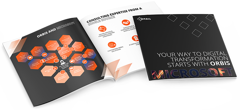 Digital Transformation with Microsoft and ORBIS booklet
