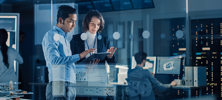 Analyze production data in real time with the S/4HANA Cloud Enterprise Resource Planning system.